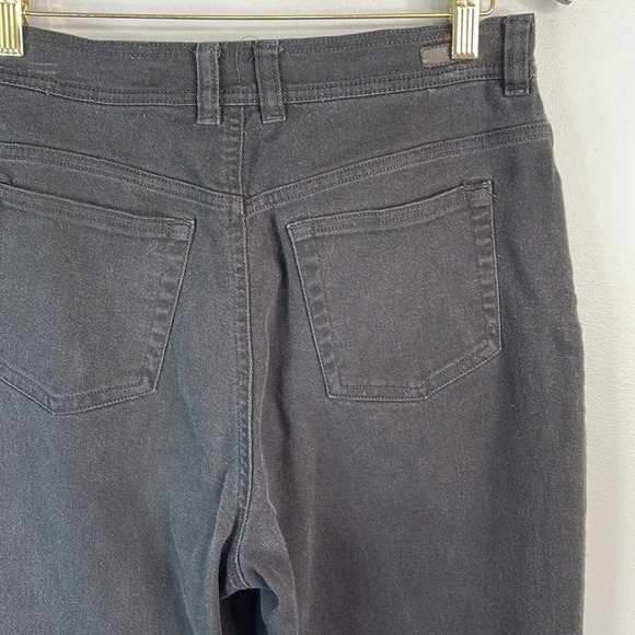 VINTAGE Super High Waisted Black Jeans Mom Black Denim Gloria Vanderbilt 31 - Picture 6 of 14